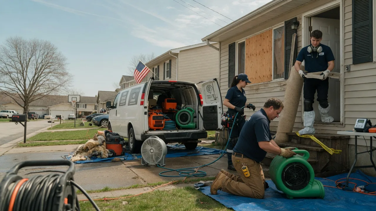 Water Damage Restoration in Rock, KS near me